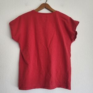 Lole Vibrant Red Short Sleeve Tee